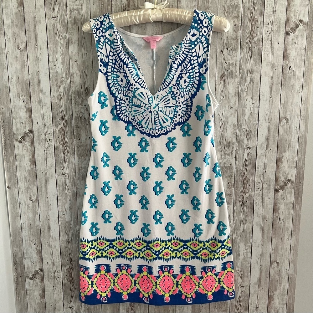 Lilly Pulitzer Cotton Sleeveless Dress Small